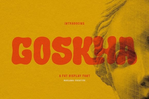 Goskha: A Bold and Creative Font for Every Project