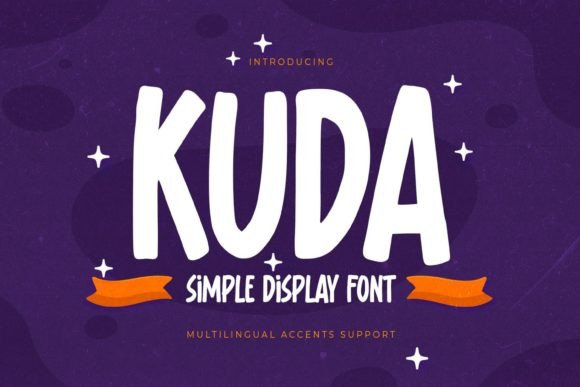 Kuda: A Handmade Font with a Natural Touch for Every Design