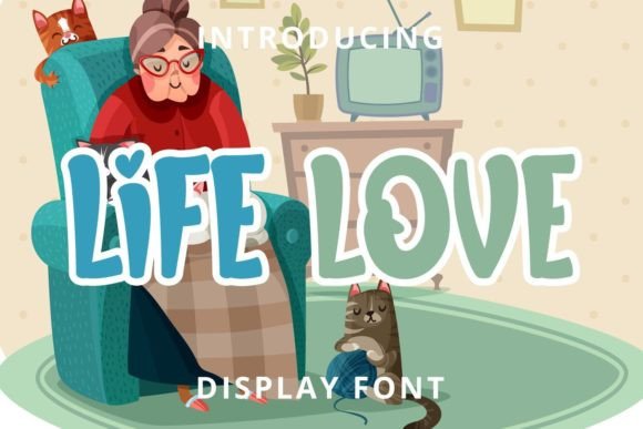 Life Love: A Unique Display Font