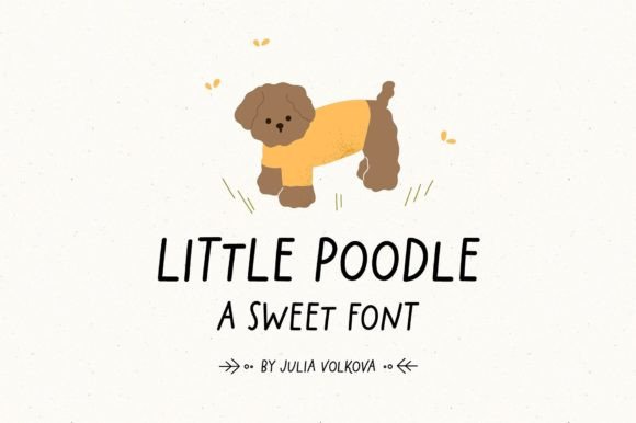 Little Poodle: Playful and Stylish