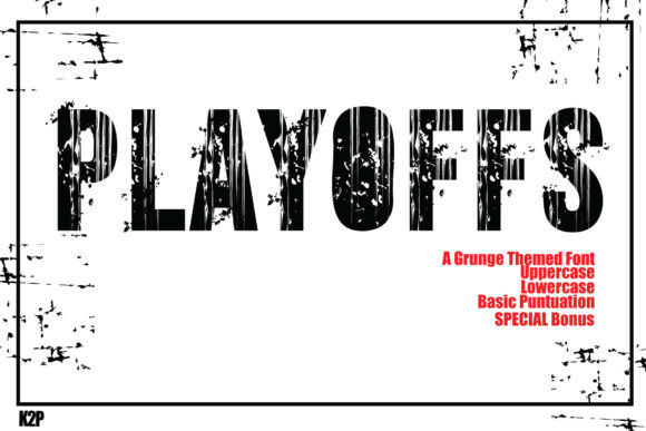 Playoffs: A Bold Font for Speed, Sports, and More