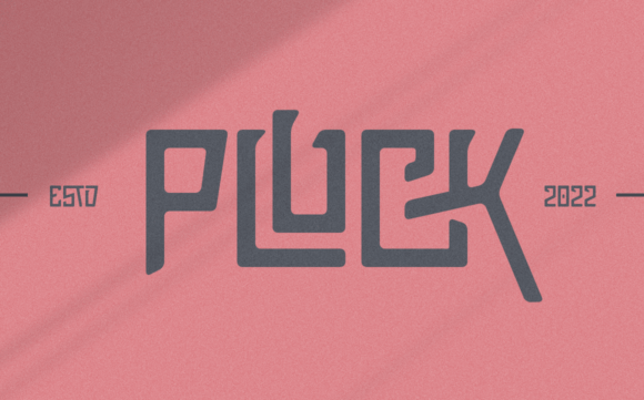 Pluck: A Modern Display Typeface for Creative Excellence