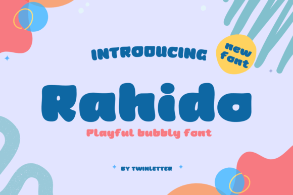 Rahido: A Relaxed and Cute Display Font for Creative Projects