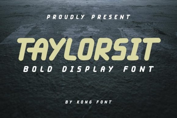 Taylorsit: A Playful Handwritten Script for Modern Creatives